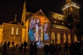 Riga, Latvia, 11.17.2017. Light festival `Staro Riga`.